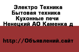 Электро-Техника Бытовая техника - Кухонные печи. Ненецкий АО,Каменка д.